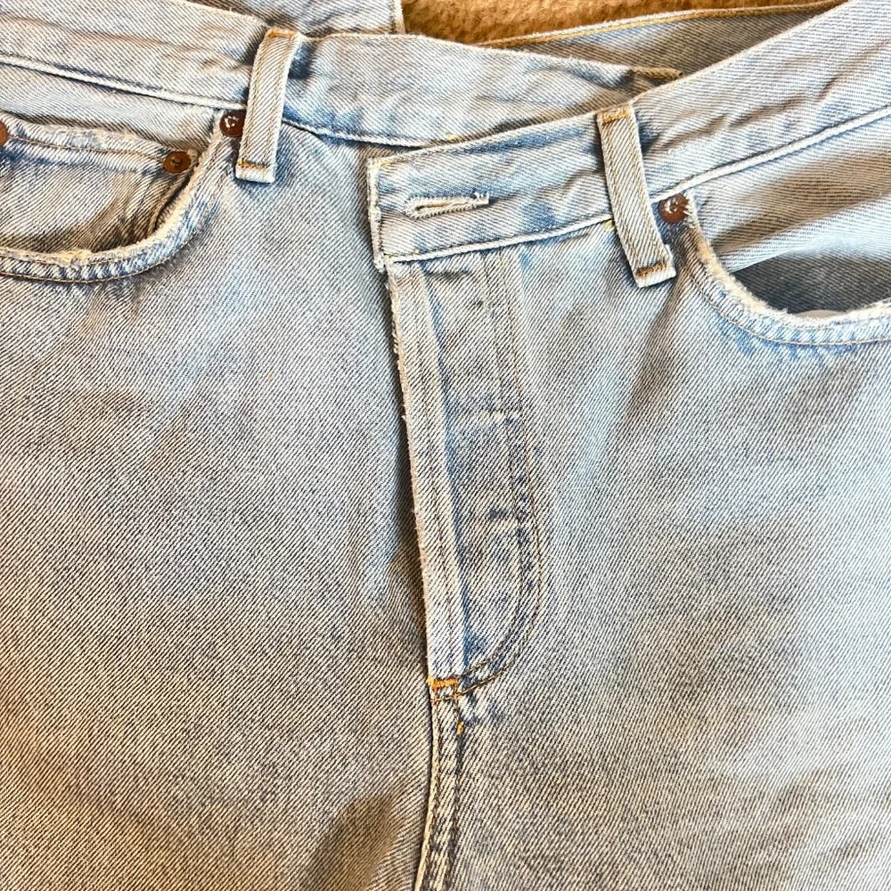 Agolde Crisscross Upsize High Waist Jeans